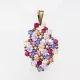Symphony - Terence Rhombus S-Violet Organza - 2